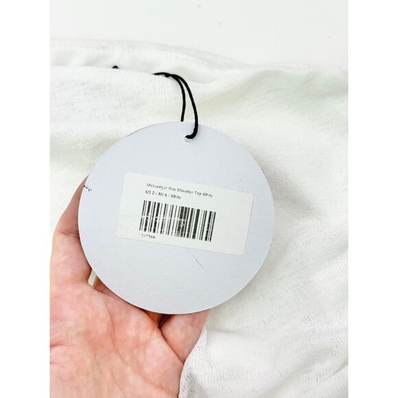 Princess polly messenger one shoulder tank - size 2 - Picture 6 of 7